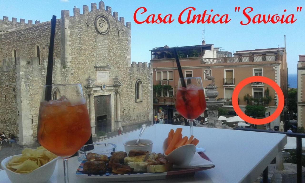 Apartament Casa Antica Savoia Taormina Zewnętrze zdjęcie